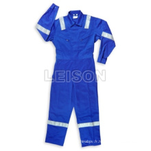 Coverall réfléchissant résistant au feu très confortable à porter rencontrer norme EN ISO